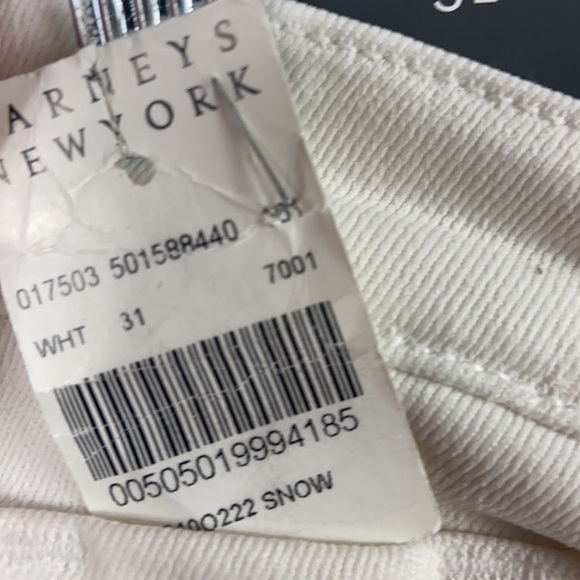 J Brand Low Rise Skinny Leg jeans in Snow size 31 - Picture 9 of 12